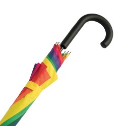 Regenschirm automatik Ø103cm sturmfest Stockschirm 0,46kg Schirm bunt Regenbogen