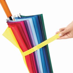 Regenschirm bunt Stockschirm 2 Personen Regenschirm Ø131cm Golfschirm Regenbogen