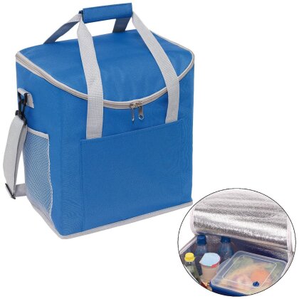 Blau faltbar 11,90 Thermotasche Isotasche Kühltasche € groß 32x23x37cm , Picknick Kühlbox