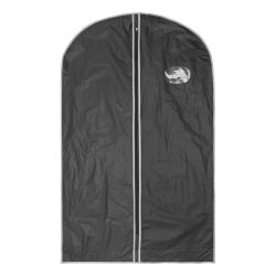 1 x Kleider Sack für Anzüge – 100x60cm – Schwarz – Sichtfenster und Reißverschluss – Anzugtasche & Kleiderschutzhülle