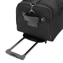 Trolley Reisetasche mit Rollen ca. 50 x 33 x 29 cm 2,3kg 43L Reisetrolley mit Skaterrollen und Schultergurt – Rollentasche ideal für Reisen und Alltag