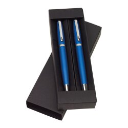 Kugelschreiber Set Blau – Schreibset mit...