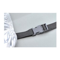 Autoabdeckung 431x165x119 cm - Hagelschutz Kat.II - Hagelschutzgarage +40-20Grad XL - Gummiband und Schnellverschluss