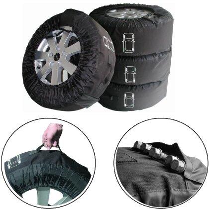 4 Stk Reifenhüllen PROFI Reifen Schutzhülle 13 bis 18 Zoll PREMIUM  Reifentaschen, 29,90 €
