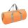 Umhängetasche 37 Liter Orange – Faltbare Reisetasche Ø28 x 55 cm Sporttasche & Weekender in Groß – Ideal als Gymtasche