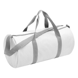 Sporttasche Reisetasche Ø28x55 Weiß