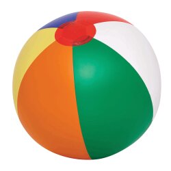 12 x Bunter Wasserball für Kinder und Erwachsene – Regenbogenfarben, 26 cm Durchmesser, PVC, phthalatfrei, perfekt für Pool- und Strandspiele