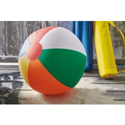 12 x Bunter Wasserball für Kinder und Erwachsene – Regenbogenfarben, 26 cm Durchmesser, PVC, phthalatfrei, perfekt für Pool- und Strandspiele