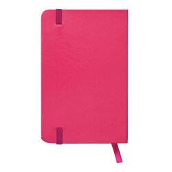 Praktisches A6 Notizbuch kleine Notizbücher 80 Blätter liniert Notizblock Pink