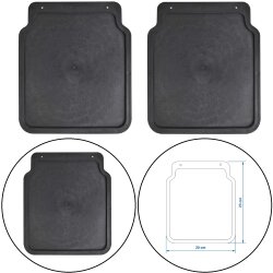 2 x Hochwertiger Schmutzfänger für LKW, PKW, Anhänger & Wohnmobile – Set ca. 23 x 20 cm – Optimaler Schutz für Ihr Fahrzeug – LKW Schmutzfänger Auto Zubehör