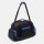 Sporttasche Universal Schwarz/Blau 56L Weekender Damen mit Schuhfach, 60x36x26cm – Reisetasche Herren mit Seitentaschen