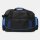 Sporttasche Universal Schwarz/Blau 56L Weekender Damen mit Schuhfach, 60x36x26cm – Reisetasche Herren mit Seitentaschen