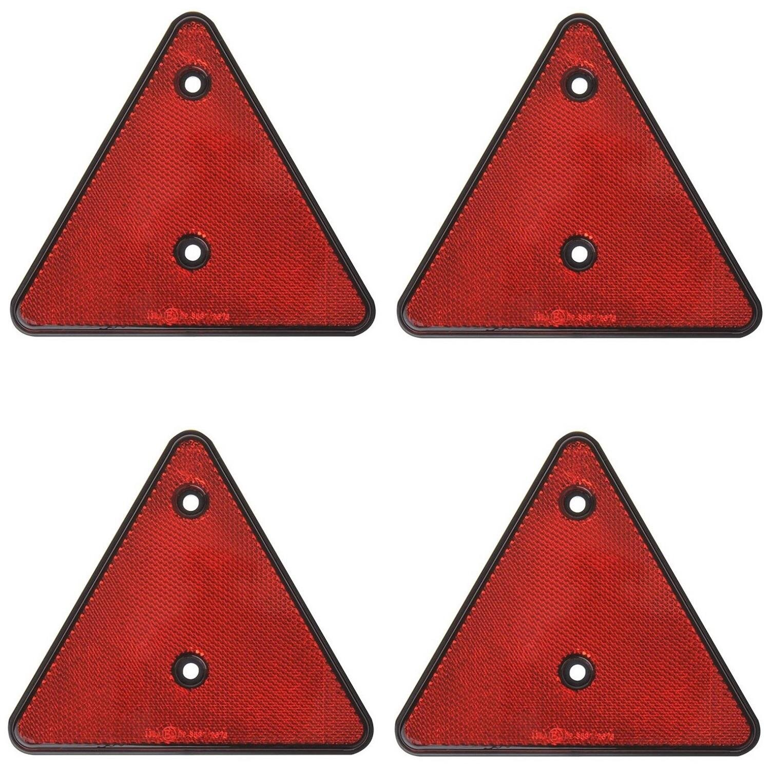 Dreieck Rückstrahler rot gerahmt 4