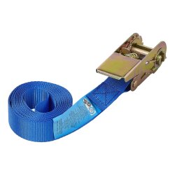 Spanngurt blau mit Ratsche 3,5 Meter – Zurrgurt...