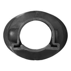 1 x Faltenbalg für Anhänger Auflaufeinrichtung - kompatibel für Alko -  50/60 mm L=125 Gummi Manschette Farbe Schwarz