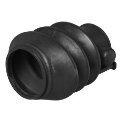 1 x Faltenbalg für Anhänger Auflaufeinrichtung - kompatibel für Alko -  50/60 mm L=125 Gummi Manschette Farbe Schwarz