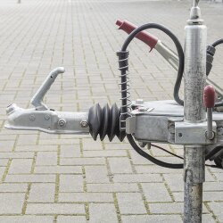 2x Kabelschutz Feder für Anhänger – Kabelschutzfeder mit 218 mm Länge Kabel 7 auf 13 Anhängerkabelschutz Anhängerzubehör