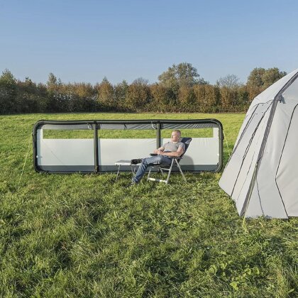 Windschutz Camping aufblasbar 480x140 Wohnwagen Wohnmobil