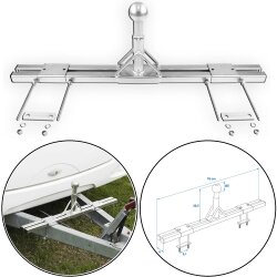 AS Aufnahme Fahrradträger für Deichsel (niedriges Modell) – Deichseladapter für Fahrradträgern, Grundträger bis 50 kg AS