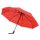 Regenschirm auf-zu Automatik Mini Ø97 Damen Mädchen Herren Fiberglasspeichen rot