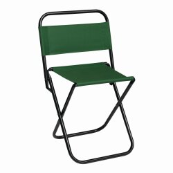 Campingstuhl 90KG 950Gr 34x28x58cm Lehne Mini Angelstuhl...