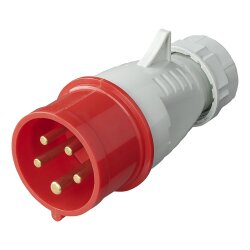 AS 1 x CEE-Stecker 16A 5-polig Max. 6400 W IP44...