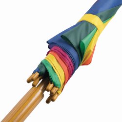 Regenschirm Ø103cm Regenbogen Stockschirm Automatik Tango Damen Herren Schirm