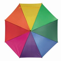 Regenschirm Ø103cm Regenbogen Stockschirm Automatik Tango Damen Herren Schirm