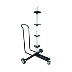 Felgenbaum fahrbar 225mm Reifenständer max.100kg Felgenbaum 4 Reifen Aluminium