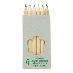 300 x Buntstifte 50er Set je 6 Stiften Mitgebsel für Kindergeburtstag Kinder Malstifte