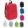 Kleiner Rucksack 30x10x39 cm Kleinerrucksack 2 Fächer verwendbar Damen - Herren