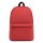 Kleiner Rucksack 30x10,5x39,5 cm verwendbar als Kinderrucksack Damen Herren Rot