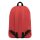 Kleiner Rucksack 30x10,5x39,5 cm verwendbar als Kinderrucksack Damen Herren Rot