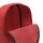 Kleiner Rucksack 30x10,5x39,5 cm verwendbar als Kinderrucksack Damen Herren Rot