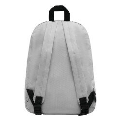 Kleiner Rucksack 30x10x39 cm Kleinerrucksack 2 Fächer verwendbar Damen - Herren Grau