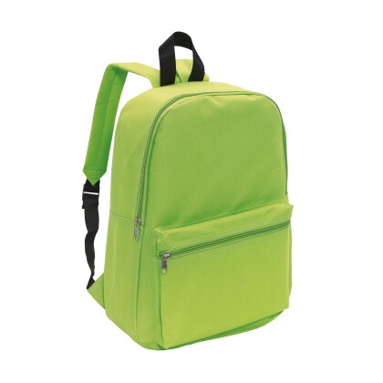 Kleiner Rucksack 30x10,5x39,5 cm Kinderrucksack Damen Herren Apfelgrün