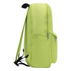 Kleiner Rucksack 30x10,5x39,5 cm Kinderrucksack Damen Herren Apfelgrün