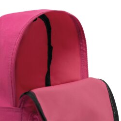 Kleiner Rucksack 30x10x39 cm Kleinerrucksack 2 Fächer verwendbar Damen - Herren Pink