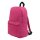 Kleiner Rucksack 30x10x39 cm Kleinerrucksack 2 Fächer verwendbar Damen - Herren Pink