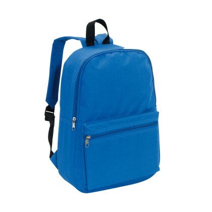 Kleiner Rucksack 30x10x39 cm Kleinerrucksack 2 Fächer verwendbar Damen - Herren Dunkelblau