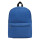 Kleiner Rucksack 30x10,5x39,5 cm Kinderrucksack Damen Herren Blau