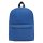 Kleiner Rucksack 30x10x39 cm Kleinerrucksack 2 Fächer verwendbar Damen - Herren Dunkelblau