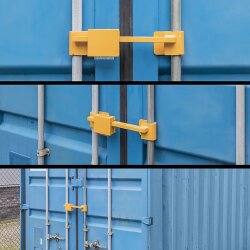 Container-Schloss 23-42cm für Diebstahlschutz an LKW Seecontainern Baucontainern Diebstahlsicherung Containerschloss