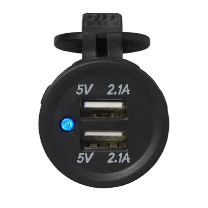 12-24V USB-Port- Steckdose –