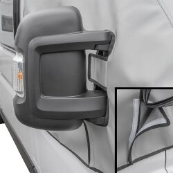 Frontscheibenabdeckung kompatibel für Fiat Ducato X290 (ab 2014) – Perfekte Scheibenabdeckung für Wohnmobile Abdeckung zum Schutz vor Frost und Sonne Farbe grau