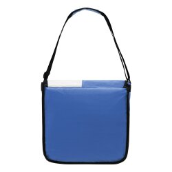 AS Umhängetasche blau ca. 34,5 x 31,5 x 13,5cm abwaschbar Planentasche 14L Tasche AS