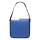 Umhängetasche blau ca. 34,5 x 31,5 x 13,5cm abwaschbar Planentasche 14L Tasche