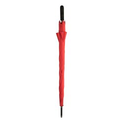 Stockschirm Automatik Groß 120cm Damen Herren Fiberglas XXL Regenschirm Rot