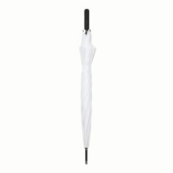 Stockschirm Automatik Groß 120cm Damen Herren Fiberglas XXL Regenschirm Weiß