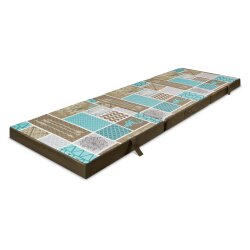 Klappmatratze 190x60x7 cm – Faltbare Matratze für Erwachsene, Gästematratze (3-4 kg) – Ideal als Reisebettmatratze, klappbare Gästematratze und Reisematratze für optimalen Schlafkomfort!